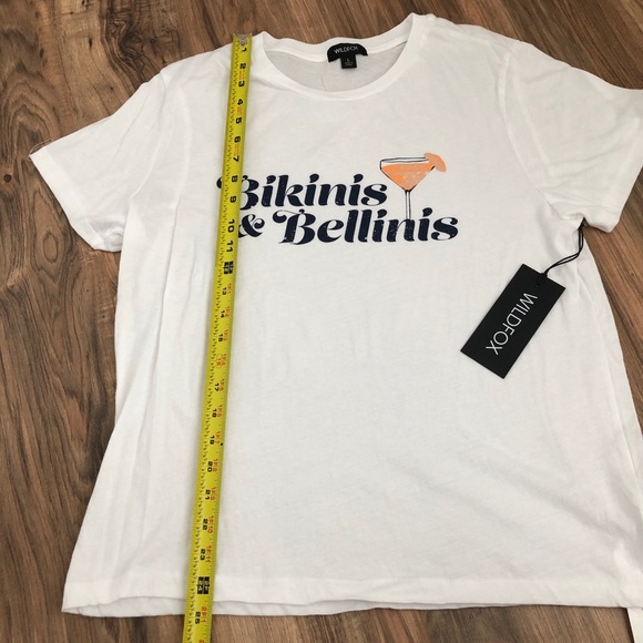 Wildfox Bikinis & Bellinis graphic tee Large - Picture 11 of 12